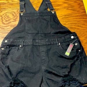 Never worn overall shorts